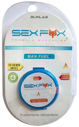 SexFox Pastilla para hombres para aguantar mas en la cama